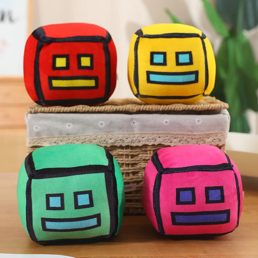 Geometry Dash Game Plush stuffed animal plush soft toy pillow pals plushie