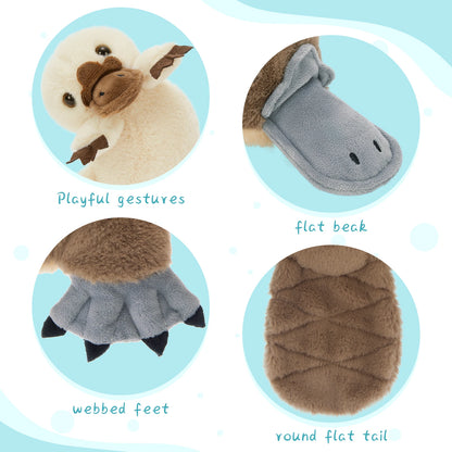 Platypus Mamma stuffed animal plush soft toy pillow pals plushie