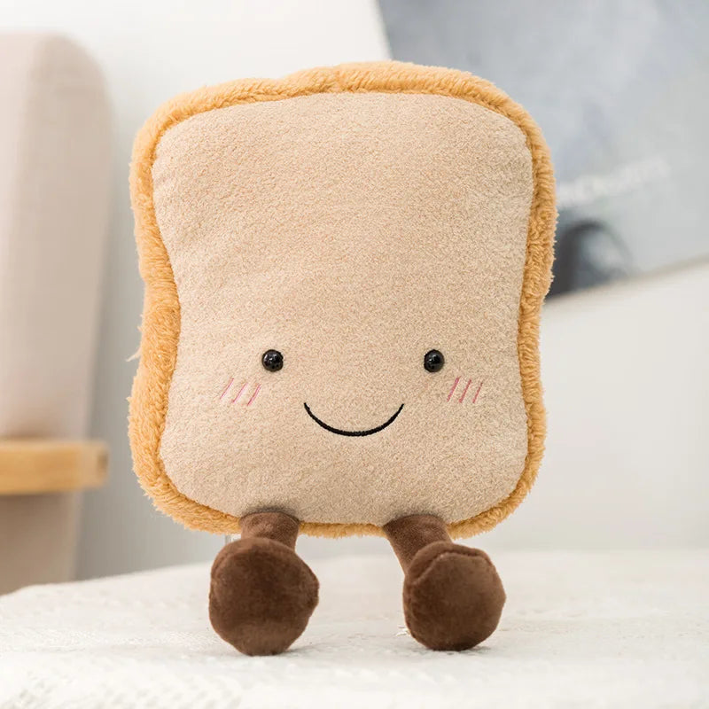 Toast B stuffed animal plush soft toy pillow pals plushie