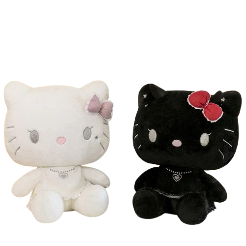 Angel & Gothic Hello Kitty stuffed animal plush soft toy pillow pals plushie