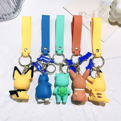 Pokemon Anime Keychain Charm stuffed animal plush soft toy pillow pals plushie