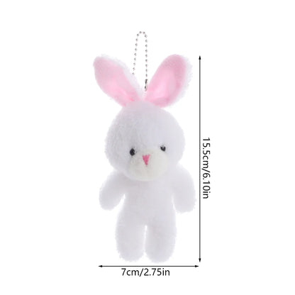 Easter Rabbit Plush Doll Toys Keychain stuffed animal plush soft toy pillow pals plushie