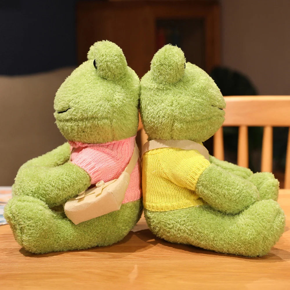 Froggy Pals stuffed animal plush soft toy pillow pals plushie