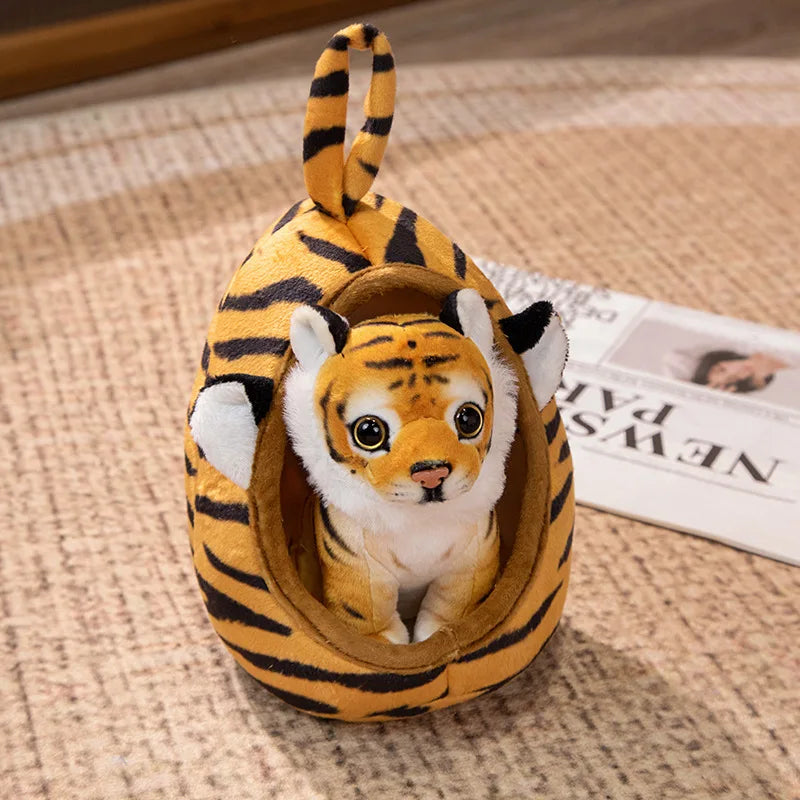 Baby Africa Pets Yellow Tiger 18cm stuffed animal plush soft toy pillow pals plushie