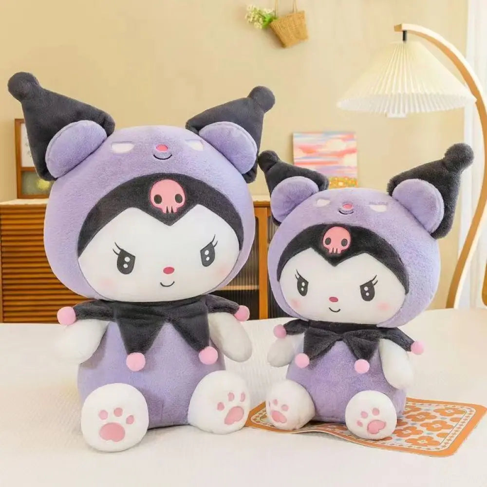 Devil Kuromi stuffed animal plush soft toy pillow pals plushie