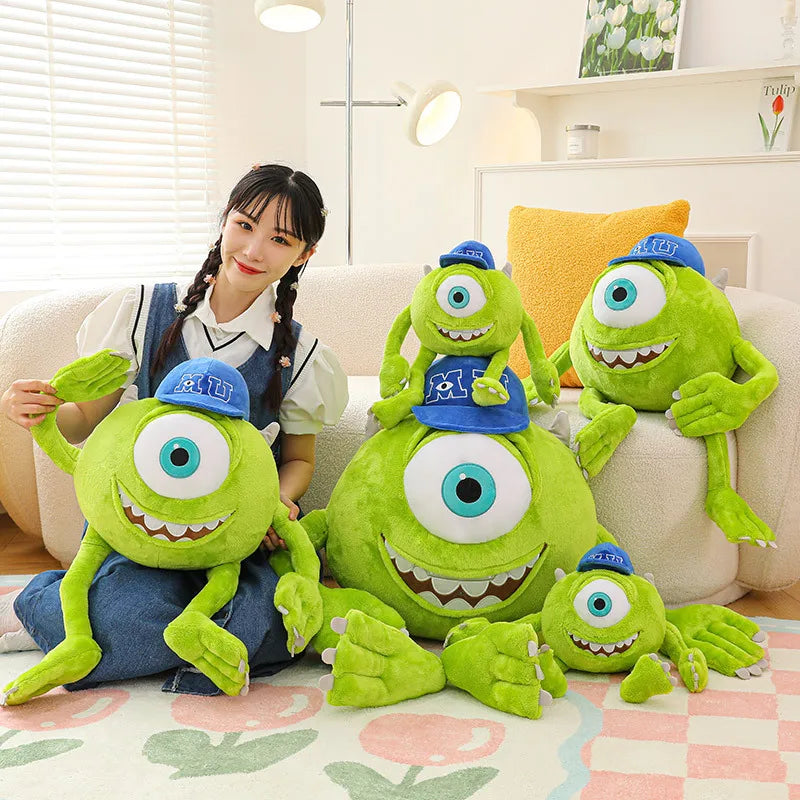 Disney Cartoon Mike Monster Plushies stuffed animal plush soft toy pillow pals plushie