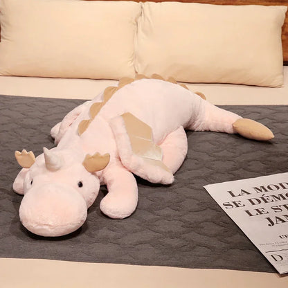 Unicorne Dragon plush pink
