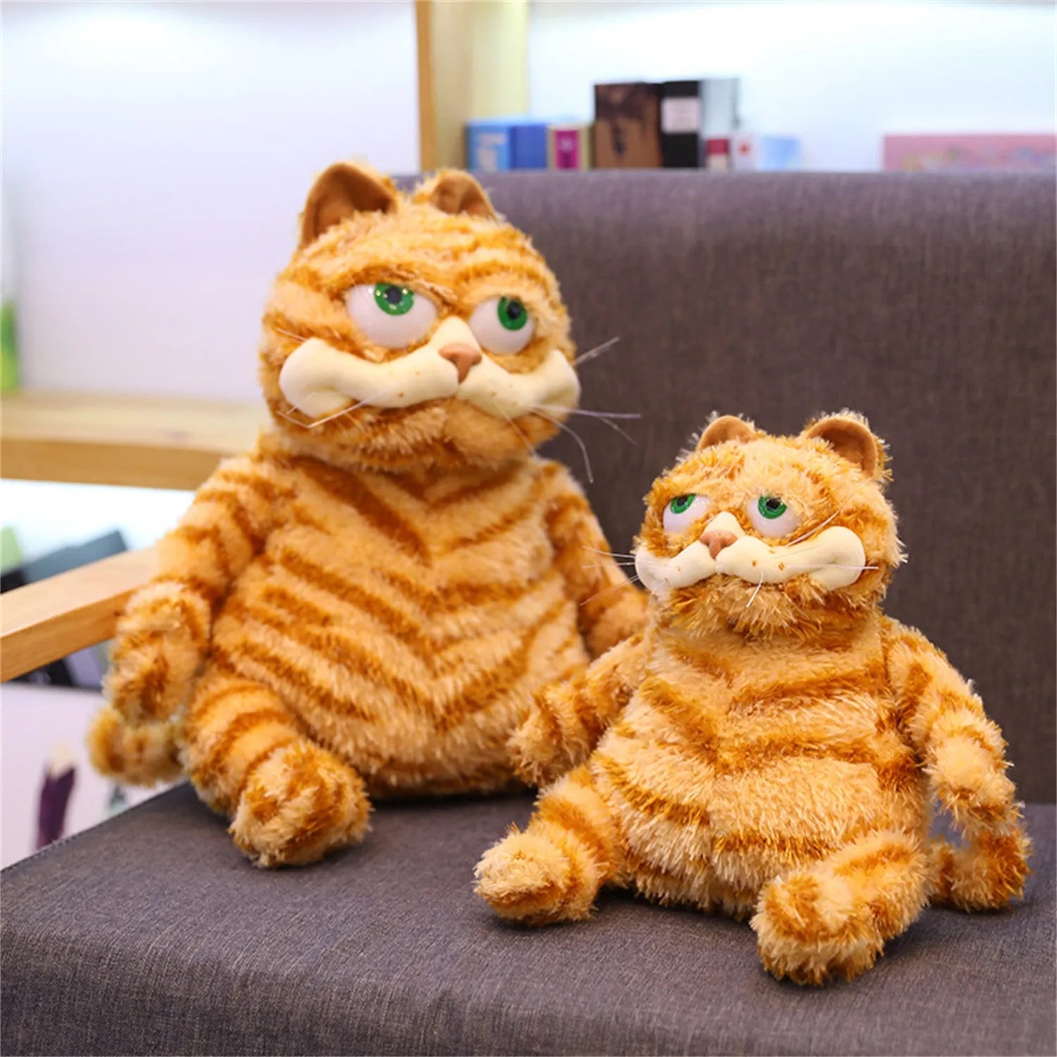 Fat Orange Cat stuffed animal plush soft toy pillow pals plushie