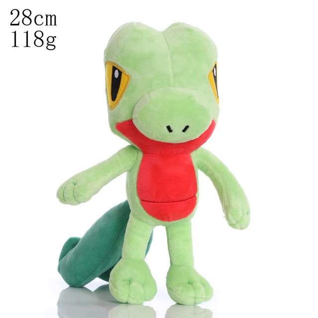 Collect Them All, Stay Cute Mini Plush Set Treecko 28cm stuffed animal plush soft toy pillow pals plushie