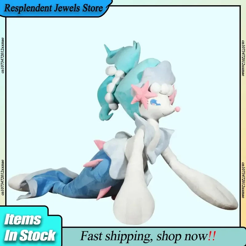 180cm PokéMon Primarina Life-Size Fluffy Style Soft Action Figure Trendy Doll Ornament Bedroom Decor Comfortable Toy Gift