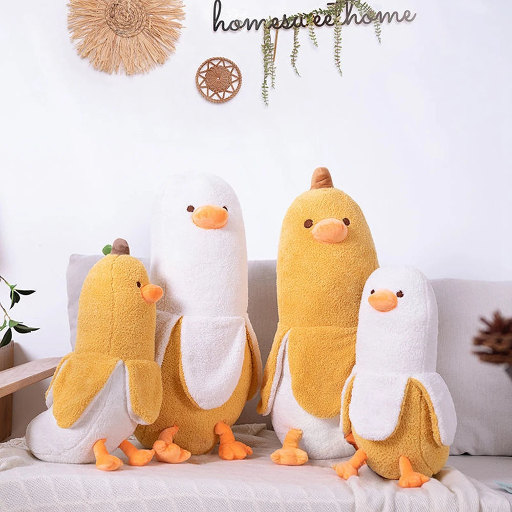 Banana Duck stuffed animal plush soft toy pillow pals plushie