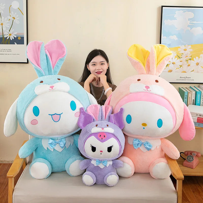 Bunny Kuromi & Friends stuffed animal plush soft toy pillow pals plushie