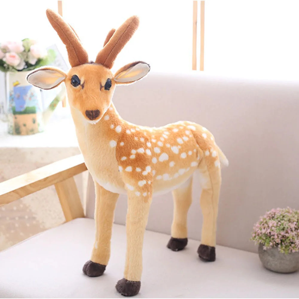 Deer Plush Chocolate Color stuffed animal plush soft toy pillow pals plushie