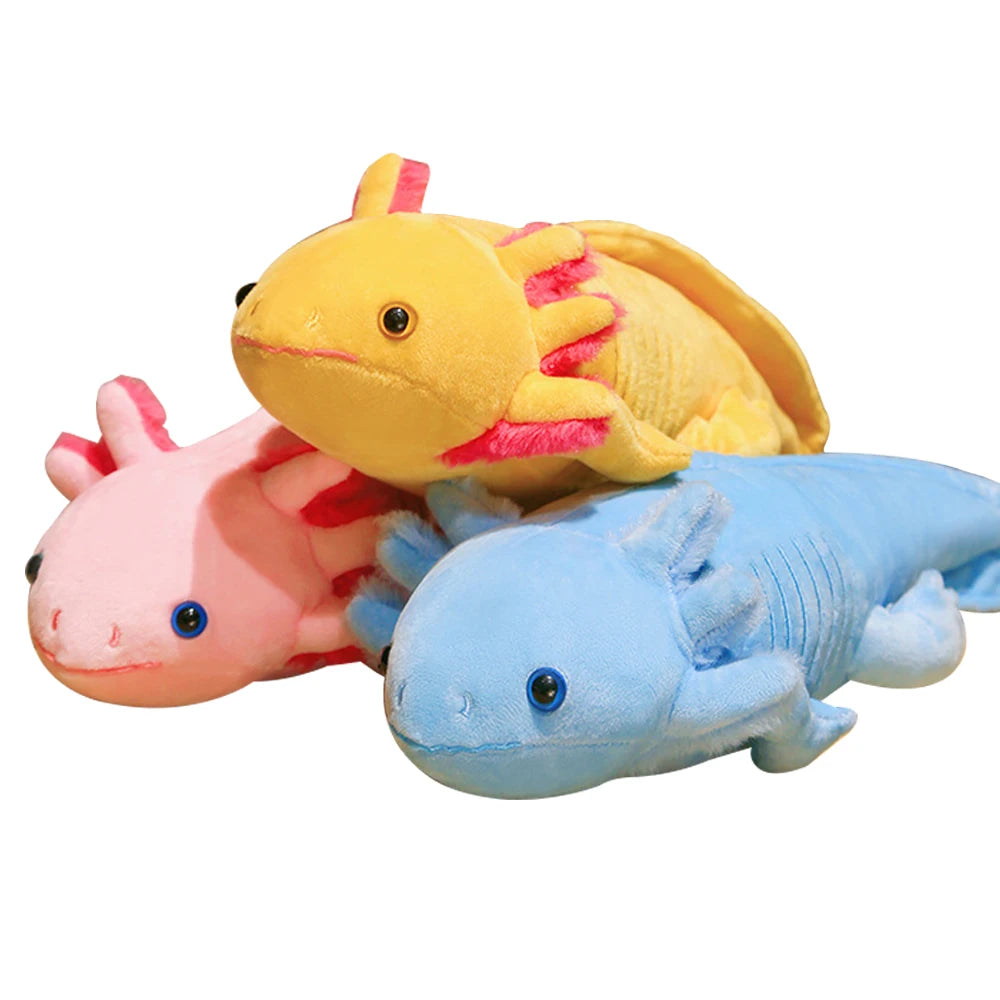 Axolotl Plush stuffed animal plush soft toy pillow pals plushie