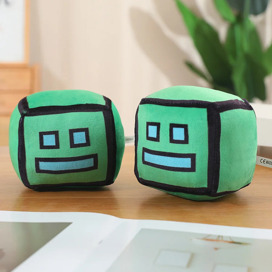 Geometry Dash Game Plush stuffed animal plush soft toy pillow pals plushie
