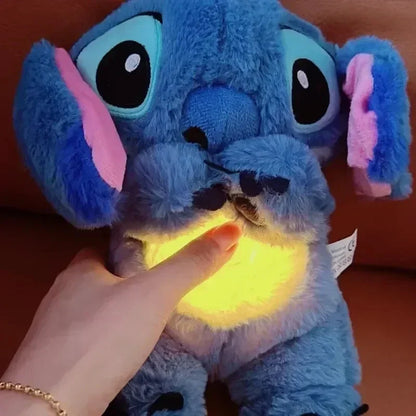 Breathing Light Stitch stuffed animal plush soft toy pillow pals plushie