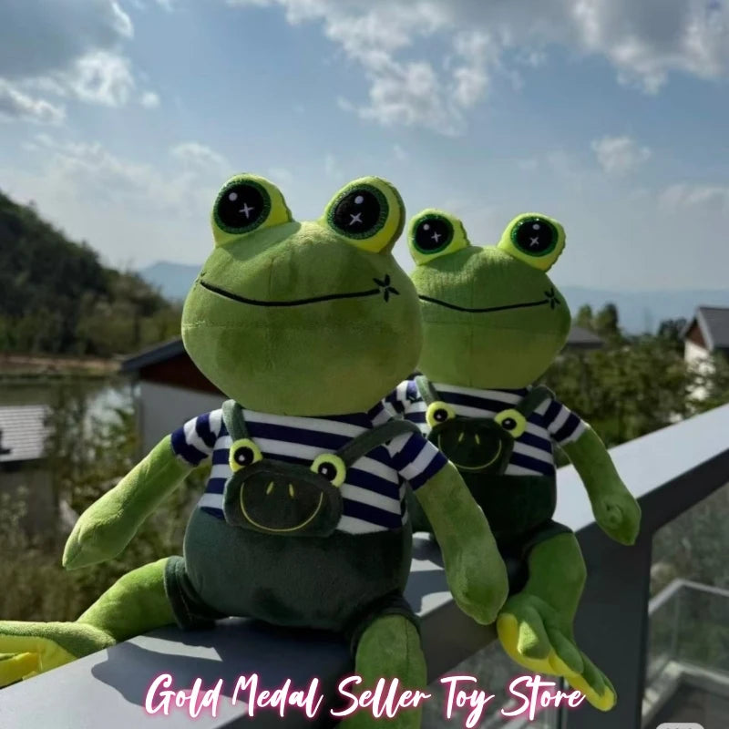 Jab Frog Coach Plush Toy – Cute Gaming Frog Stuffed Animal