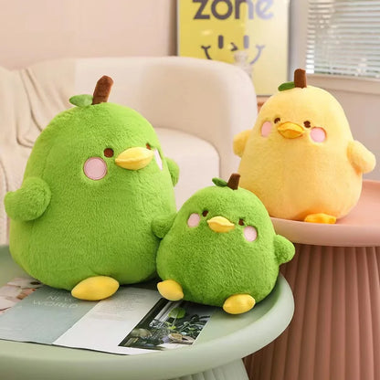Pear Bird stuffed animal plush soft toy pillow pals plushie