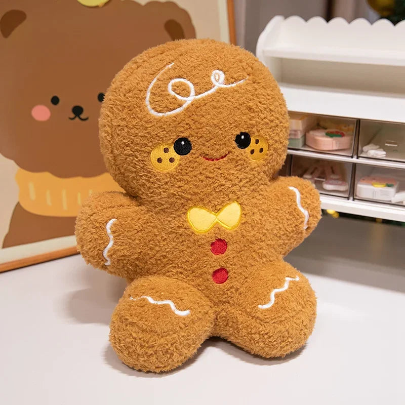 Christmas Series Gingerbread stuffed animal plush soft toy pillow pals plushie