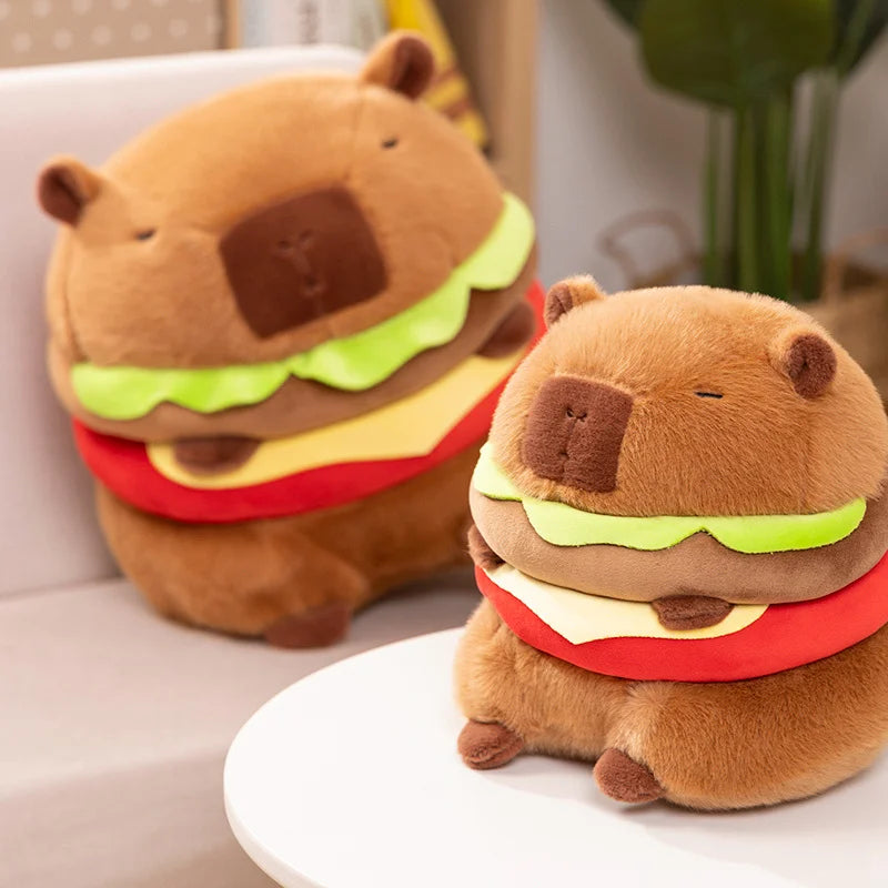 Burgerbara stuffed animal plush soft toy pillow pals plushie