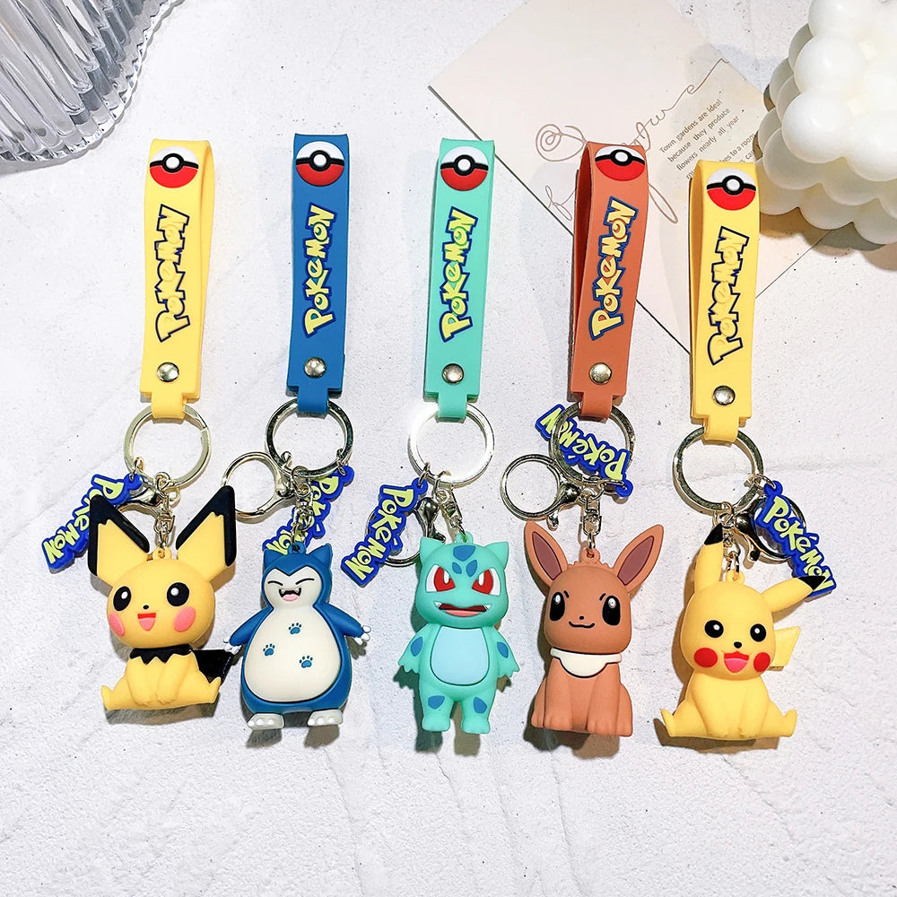 Pokemon Anime Keychain Charm stuffed animal plush soft toy pillow pals plushie