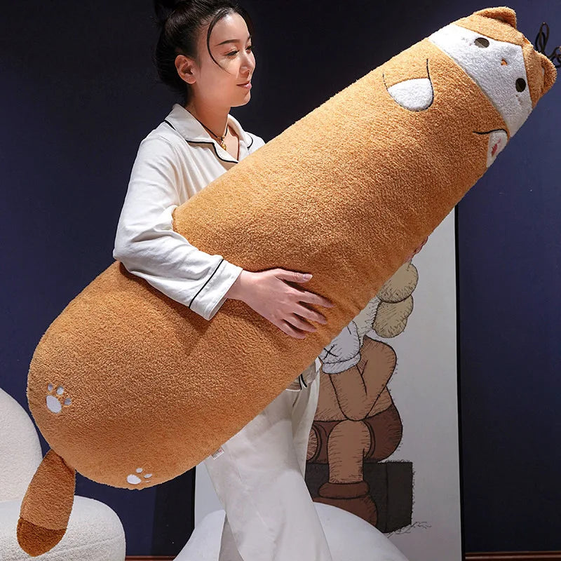 Long Cat Plush stuffed animal plush soft toy pillow pals plushie