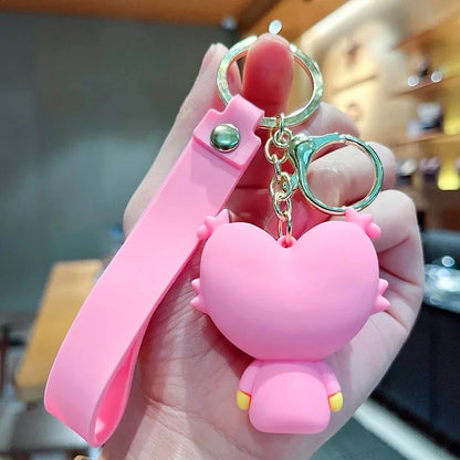 Cute Poppy Toothed Keychain stuffed animal plush soft toy pillow pals plushie
