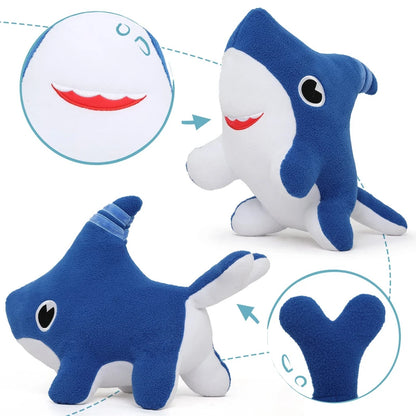 Shark Dog stuffed animal plush soft toy pillow pals plushie