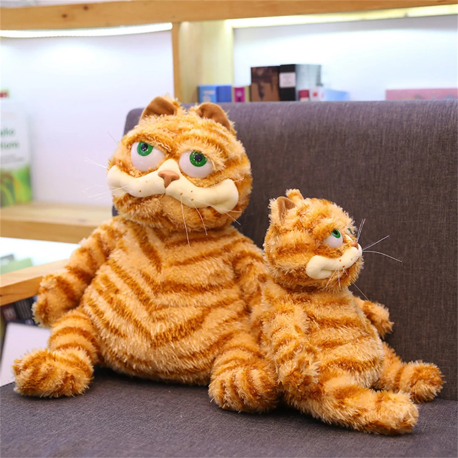 Fat Orange Cat stuffed animal plush soft toy pillow pals plushie