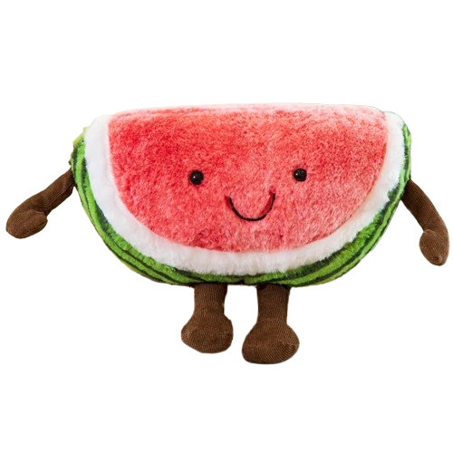 Watermelon stuffed animal plush soft toy pillow pals plushie