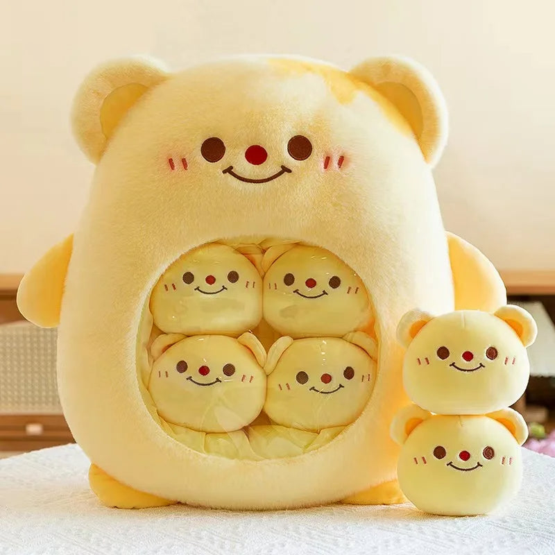 Squishpillows plush Bear stuffed animal plush soft toy pillow pals plushie