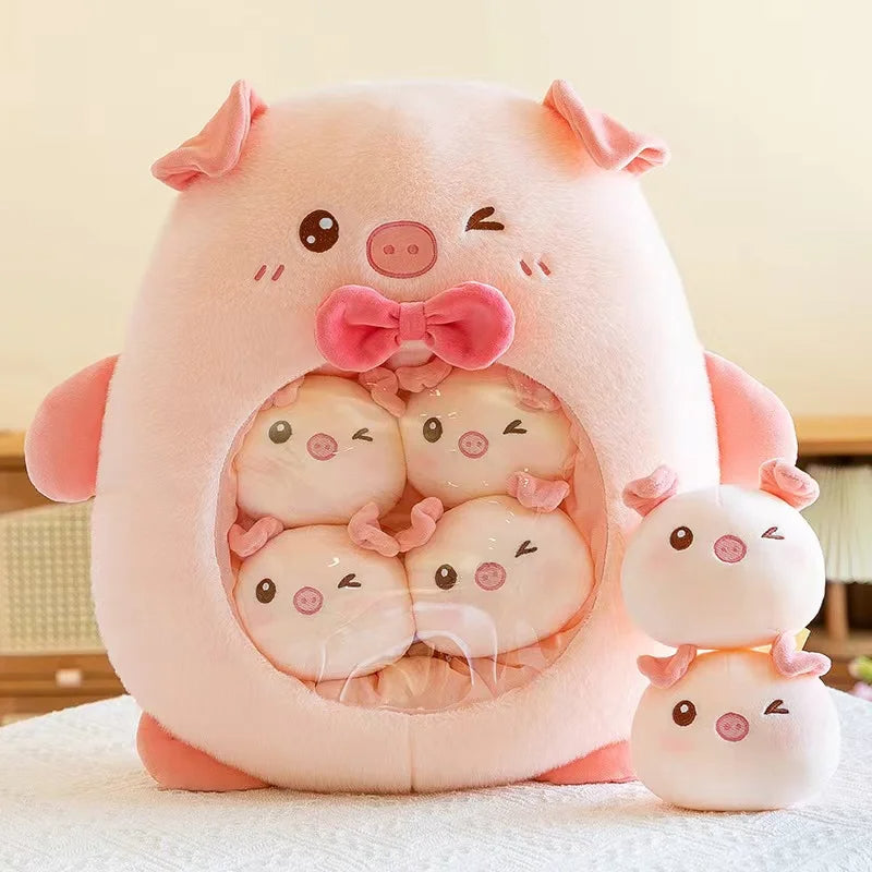 Squishpillows plush Pig stuffed animal plush soft toy pillow pals plushie