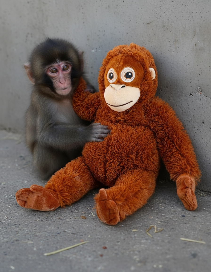 Punch Orangutan Plushie